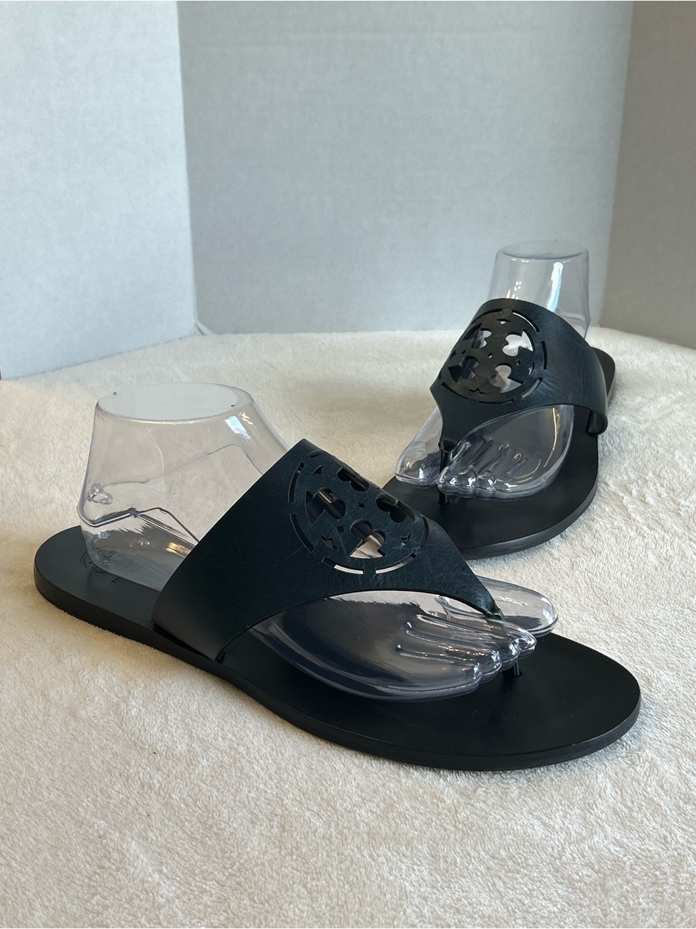 Tory Burch Zoey Thong Navy Sandals Women’s Size 11 M